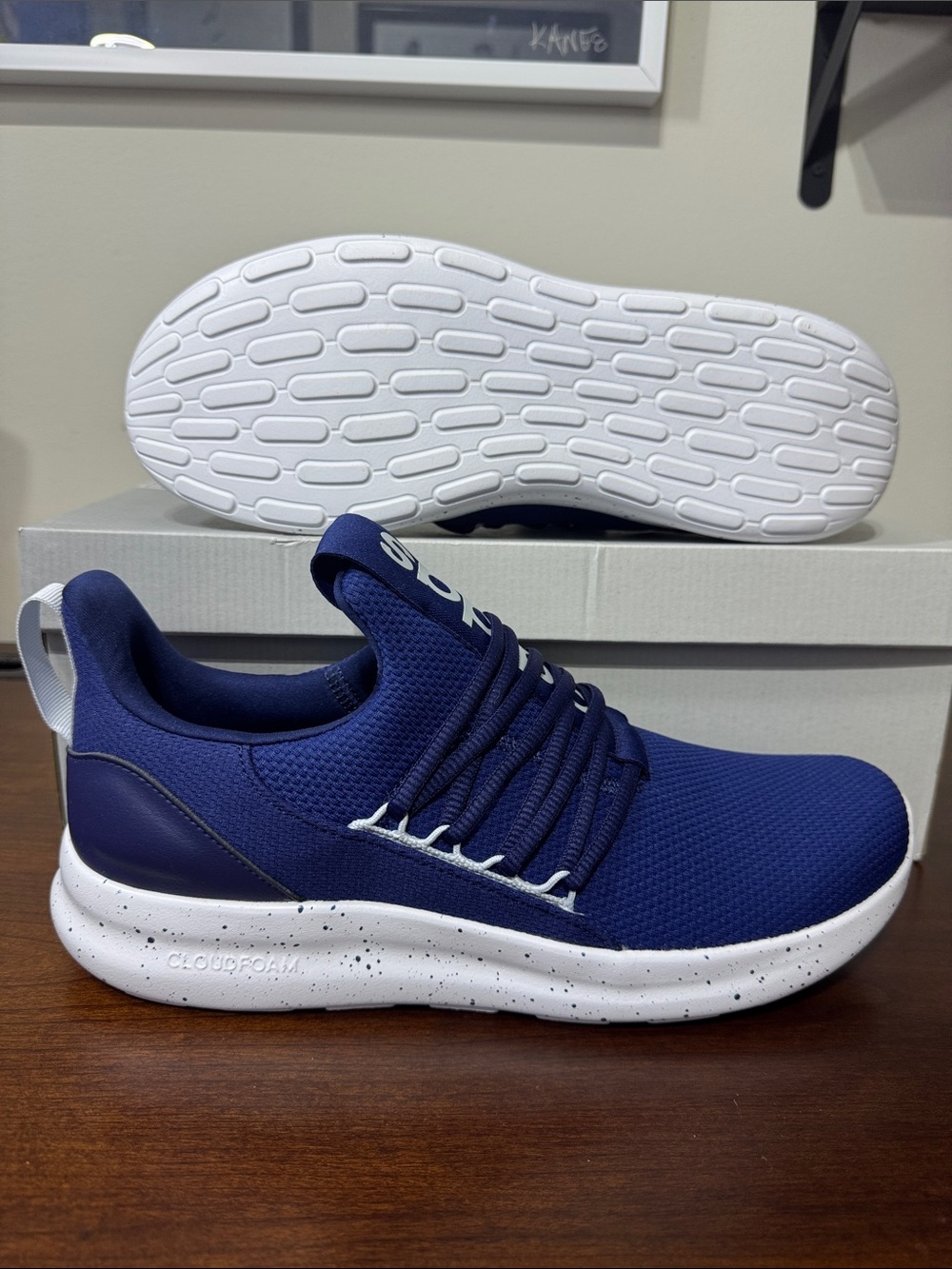 adidas Lite Racer Adapt 7.0 JS0047 Blue Men’s Sneaker (New)